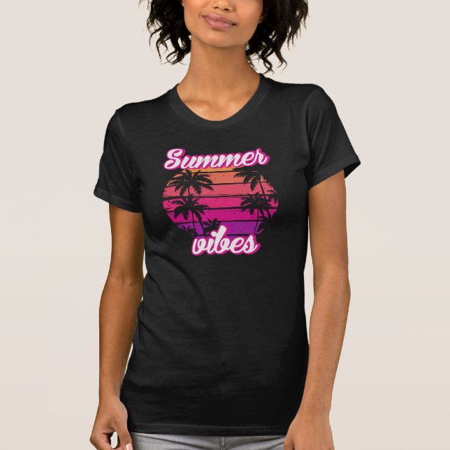 Camiseta Vibes de verano (Anverso)