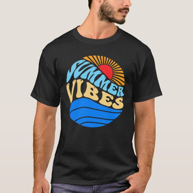 Camiseta Vibes de verano (Anverso)