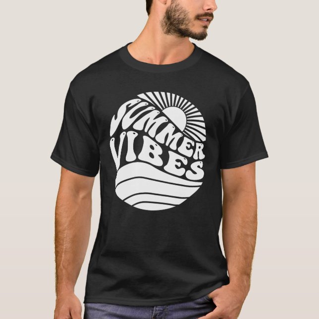 Camiseta Vibes de verano (Anverso)