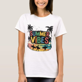 Camiseta Vibes de verano