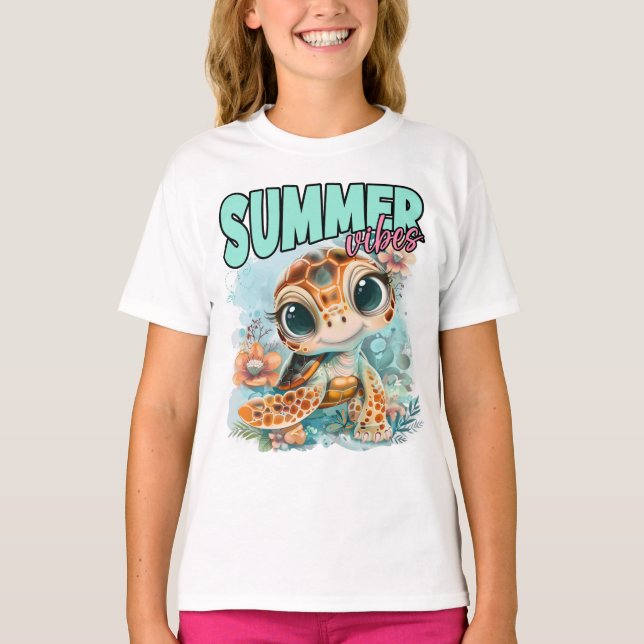 Camiseta Vibes de verano (Anverso)