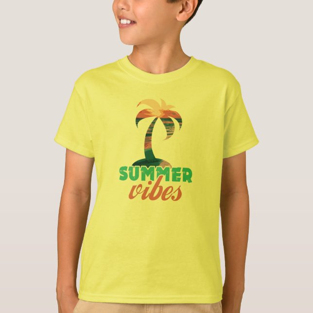 Camiseta Vibes de verano (Anverso)