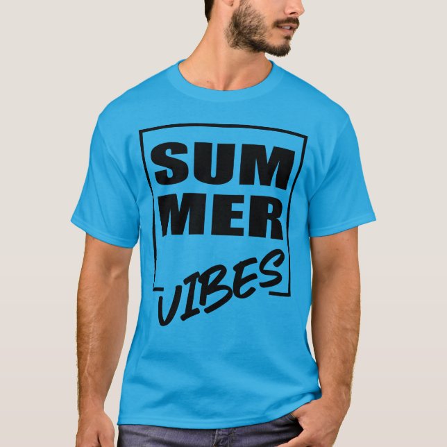 Camiseta Vibes de verano (Anverso)