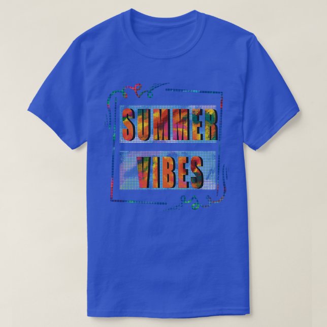 Camiseta Vibes de verano 2 (Diseño del anverso)