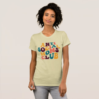 Camiseta Vibes de verano antisociales Groovy Retro del club