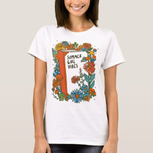 Camiseta Vibes de verano del Chica del libro