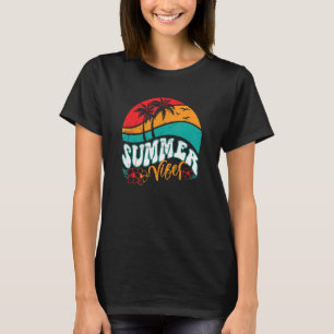 Camiseta Vibes de verano familia Chicas de vacaciones Vip M