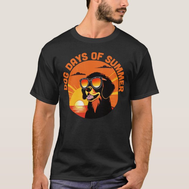 Camiseta Vibes de verano: Obtén 'Días de Perro' (Anverso)