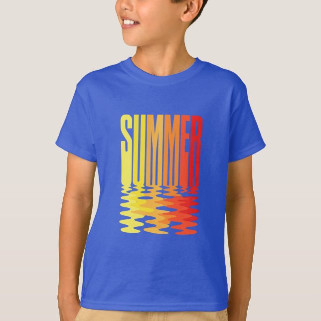Camiseta Vibes de verano - Ola de calor (Anverso)