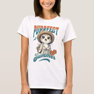 Camiseta Vibes de verano perfectas - El deflector del Gato