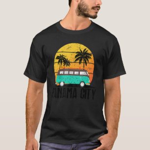 Camiseta Vibes de verano retro vacaciones familiares Sunset