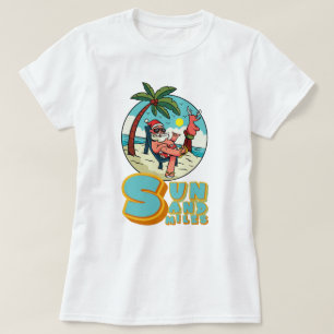 Camiseta Vibes de verano: Sol, arena y sonrisas.