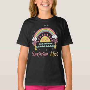 Camiseta Vibes de verano : Trato de diseño de verano