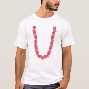 Camiseta Vibes de verano tropicales de la cadena floral haw