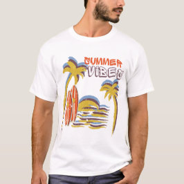 Camiseta Vibes de verano Vintage