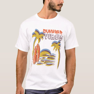 Camiseta Vibes de verano Vintage