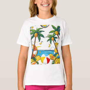 Camiseta Vibes de verano y diversión al aire libre