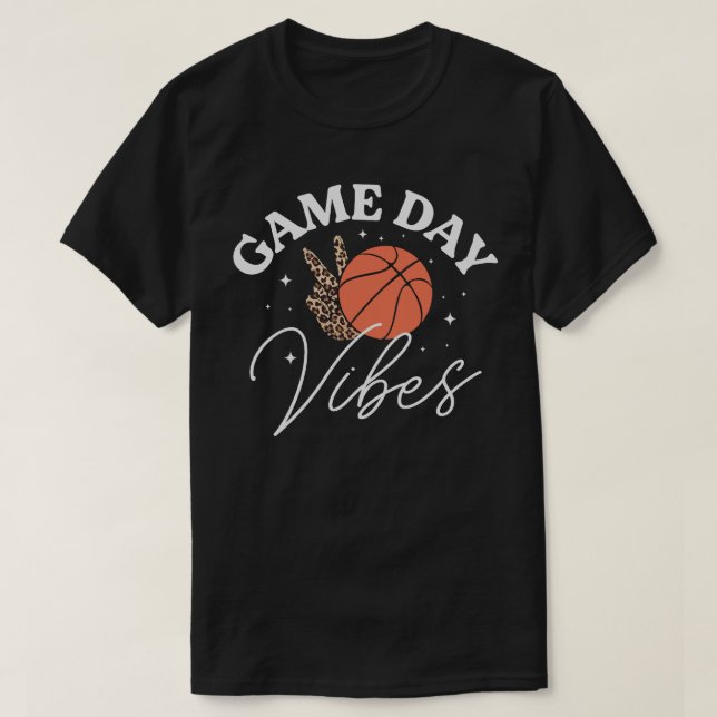 Camiseta Vibes del Día del Baloncesto (Diseño del anverso)