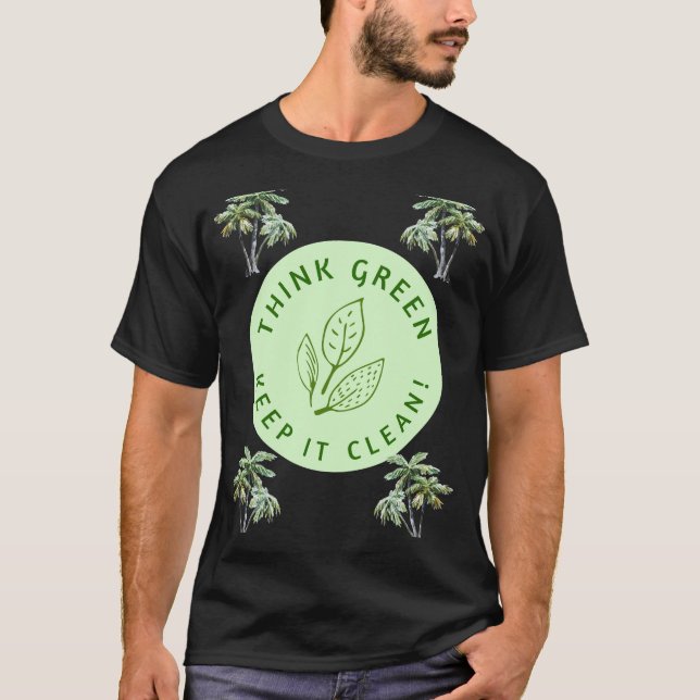 Camiseta Vibes ecológicas (Anverso)