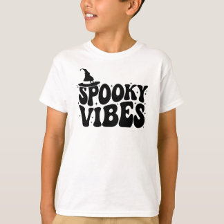 Camiseta Vibes espeluznantes y agudas, chicos de Halloween