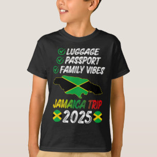Camiseta Vibes familiares Jamaica Vibes Vip 2025 Jamaica Va