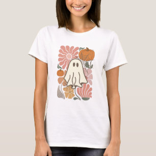 Camiseta Vibes fantasma florales