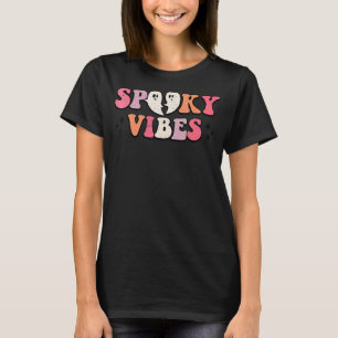 Camiseta Vibes fantasmagóricas cutinas de Halloween vibran 