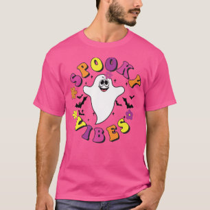 Camiseta Vibes fantasmagóricos adoran el fantasma de Hallow