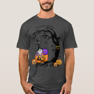 Camiseta Vibes fantasmales sólo disfraces de Halloween grac