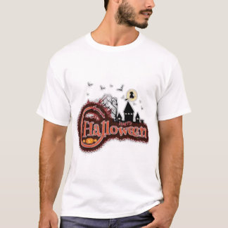 Camiseta Vibes fantasmales: Tee de Halloween inquietante"