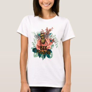 Camiseta Vibes florales bee positivas