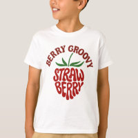 Vibes Groovy Strawberry Retro 70