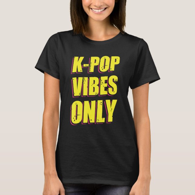 Camiseta Vibes K-Pop (Anverso)