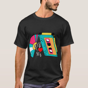 Camiseta Vibes mixtape de los años 80: rebobinar a Rad Tee