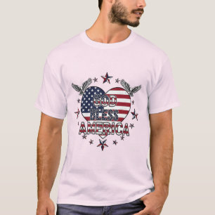 Camiseta Vibes patriotas: estrellas, rayas y estilo