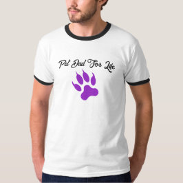 Camiseta Vibes paw-sitive Mascota Dad Retro T-Shirt