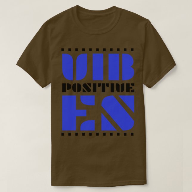 Camiseta Vibes positivas (Diseño del anverso)