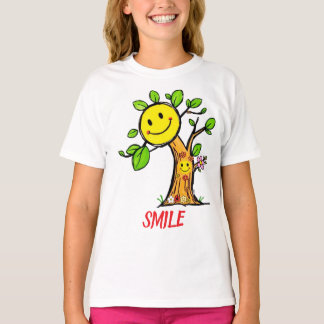 Camiseta Vibes positivas del "árbol de sonrisas"