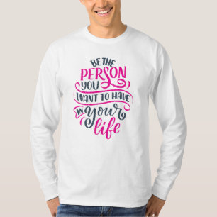 Camiseta Vibes positivas: sé la persona que quieres tener