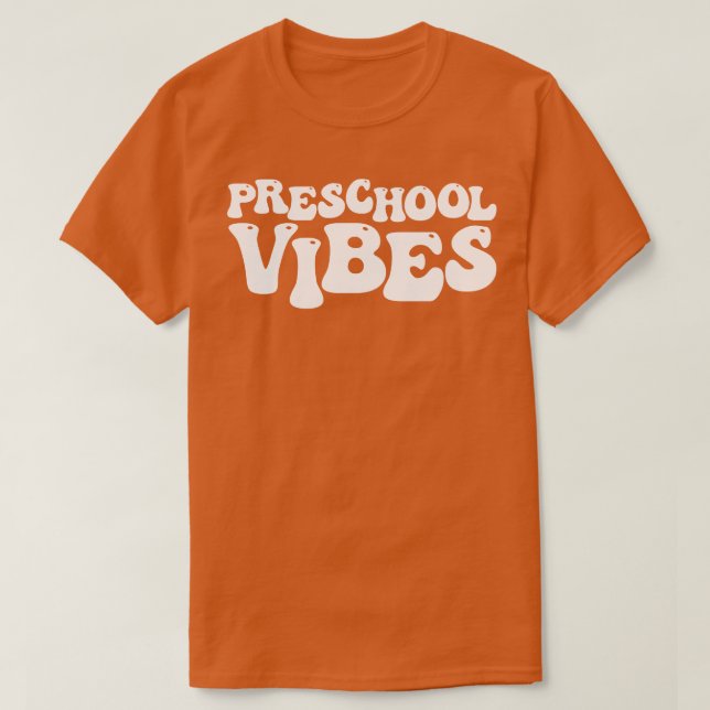 Camiseta Vibes preescolares 14 (Diseño del anverso)