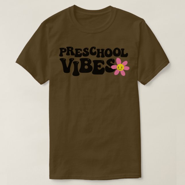 Camiseta Vibes preescolares 9 (Diseño del anverso)