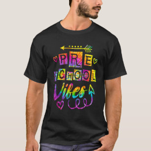 Camiseta Vibes preescolares de vuelta a la escuela