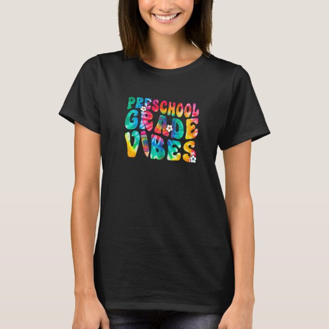 Camiseta Vibes preescolares de vuelta al cole (Anverso)