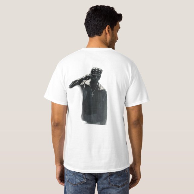 Camiseta Vibes rebeldes oscuras (Reverso completo)