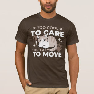 Camiseta Vibes relajadas y perezosas para el diseño de los