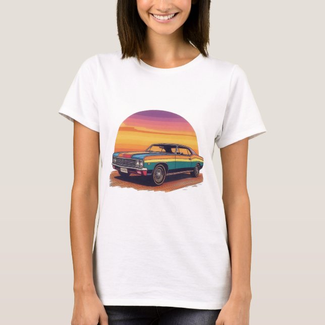 Camiseta Vibes retro (Anverso)