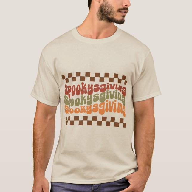 Camiseta Vibes retro de Halloween | Fantasía (Anverso)
