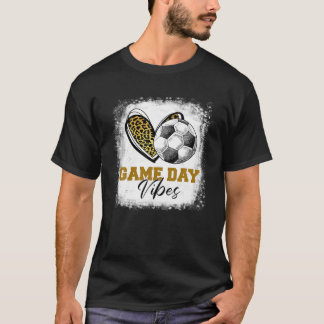 Camiseta Vibes Soccer Day Bleached Soccer Game Moth