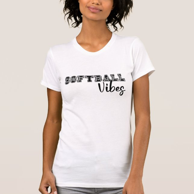 Camiseta Vibes Softball (Anverso)