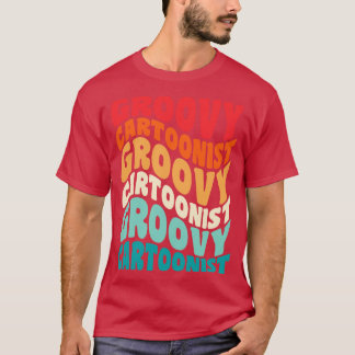 Camiseta Vibes toonist Vintage Retro 60s 70s 80s